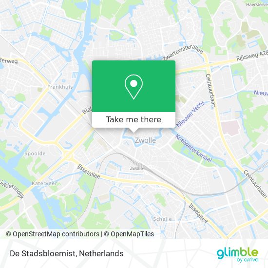 De Stadsbloemist Karte