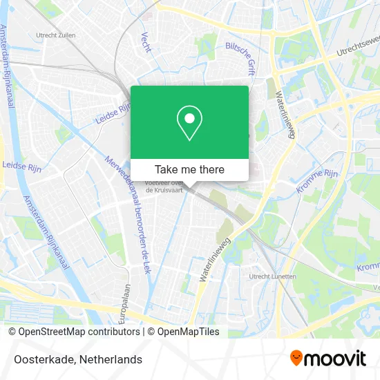 Oosterkade map