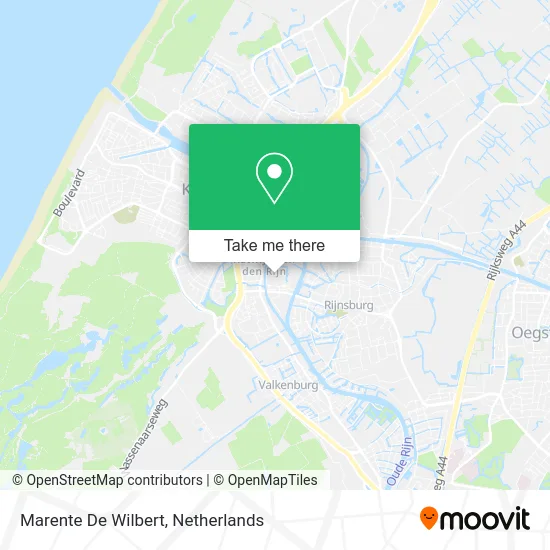 Marente De Wilbert map