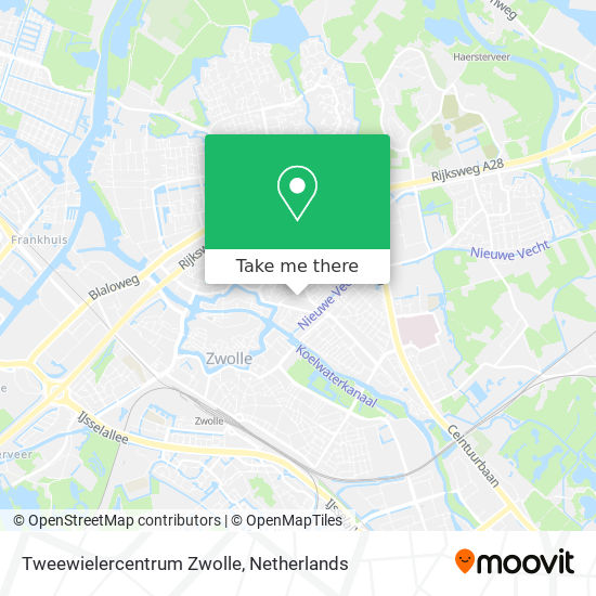 Tweewielercentrum Zwolle map