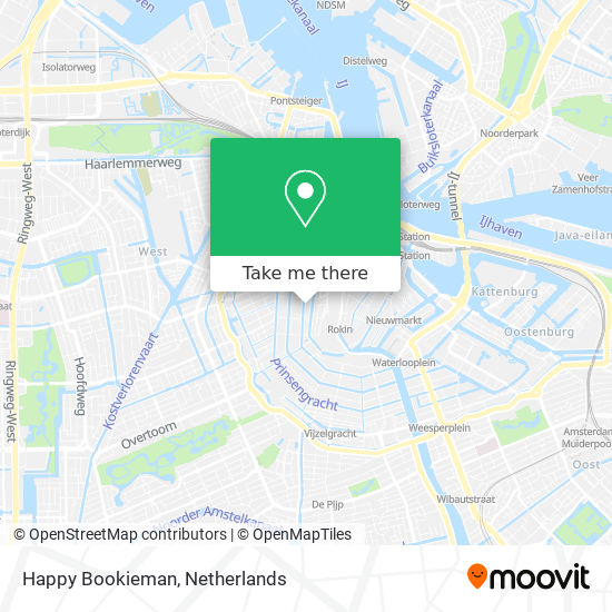 Happy Bookieman map