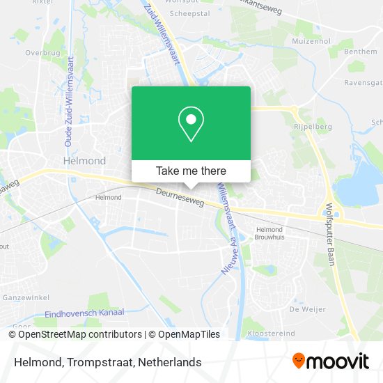 Helmond, Trompstraat map