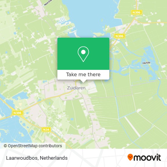 Laarwoudbos map