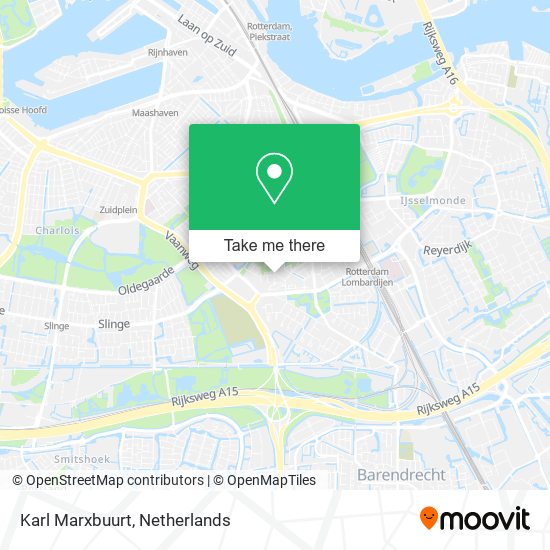 Karl Marxbuurt map