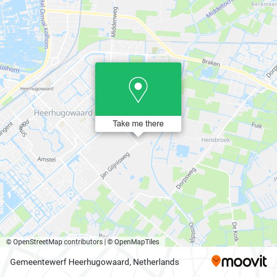 Gemeentewerf Heerhugowaard map