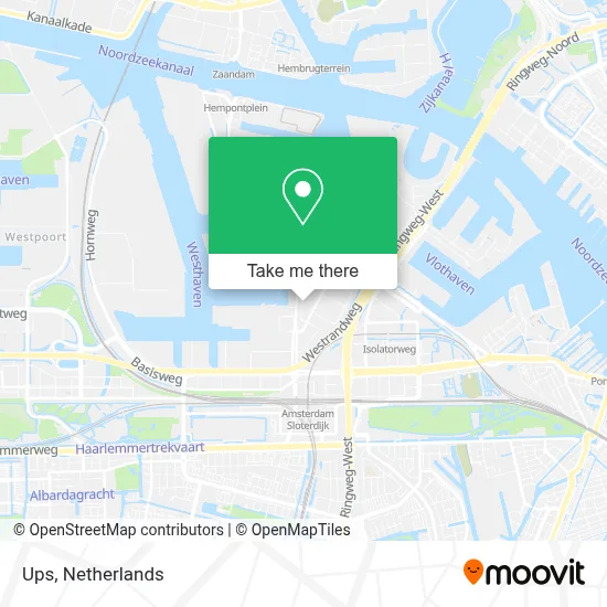 Ups map