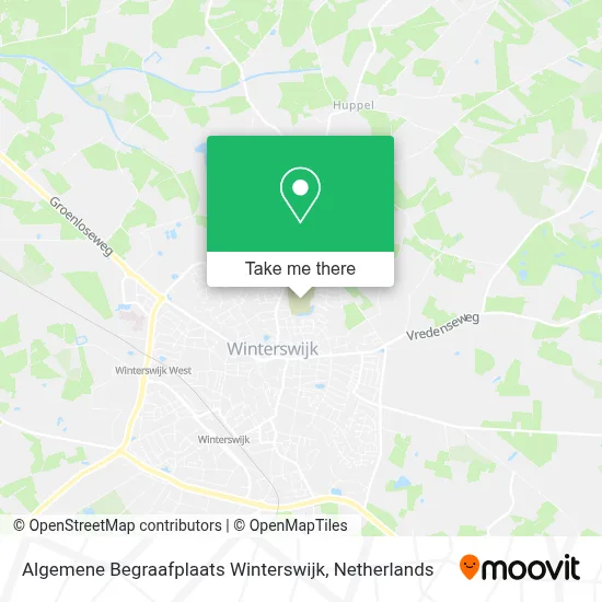 Algemene Begraafplaats Winterswijk map