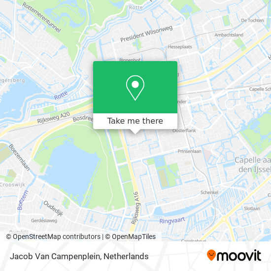 Jacob Van Campenplein map