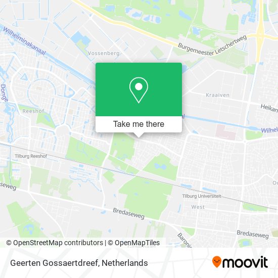 Geerten Gossaertdreef map