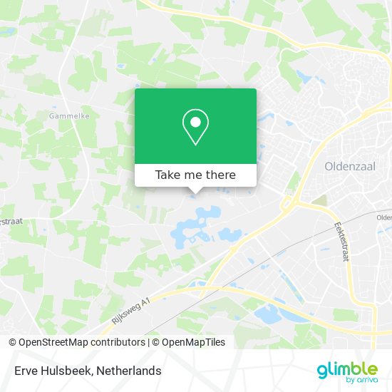 Erve Hulsbeek map