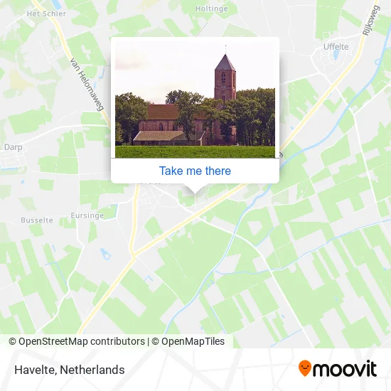 Havelte map