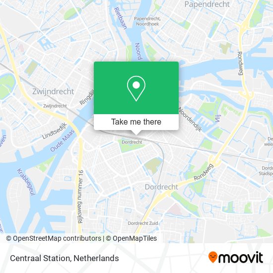 Centraal Station map