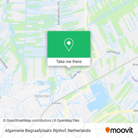 Algemene Begraafplaats Rijnhof map