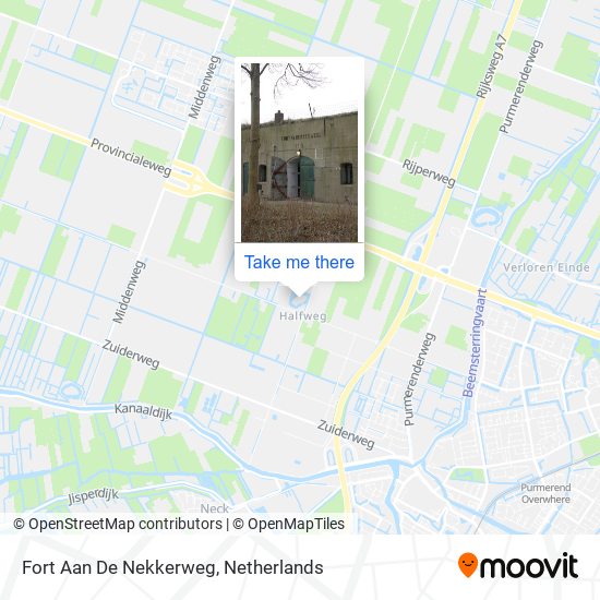 Fort Aan De Nekkerweg map