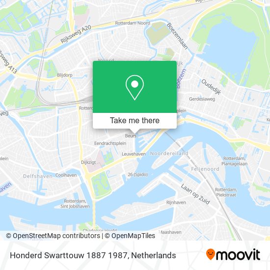 Honderd Swarttouw 1887 1987 map