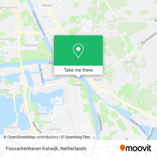 Passantenhaven Katwijk map