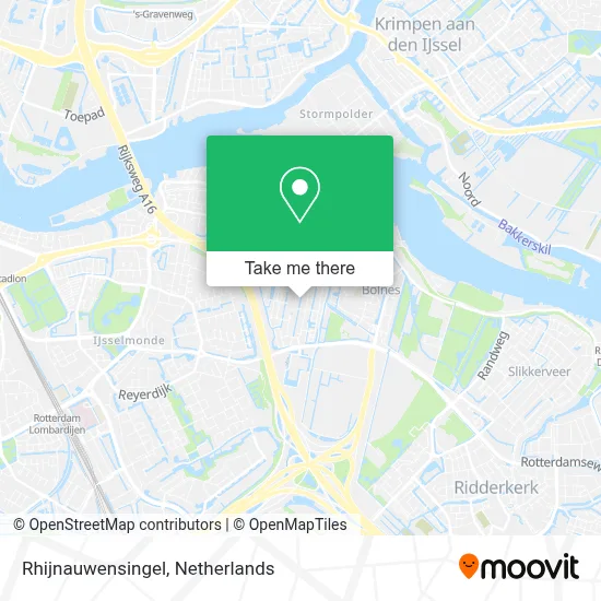 Rhijnauwensingel map