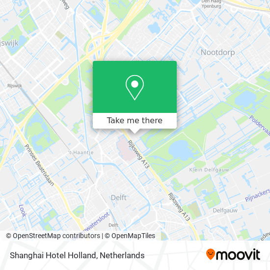 Shanghai Hotel Holland map