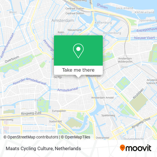 Maats Cycling Culture map