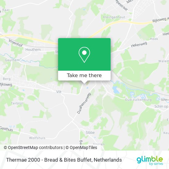 Thermae 2000 - Bread & Bites Buffet map