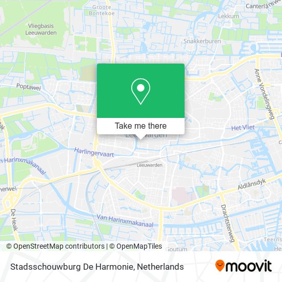 Stadsschouwburg De Harmonie map