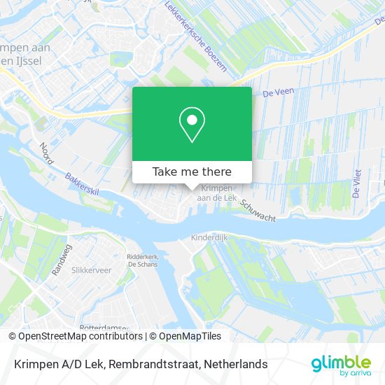 Krimpen A / D Lek, Rembrandtstraat map