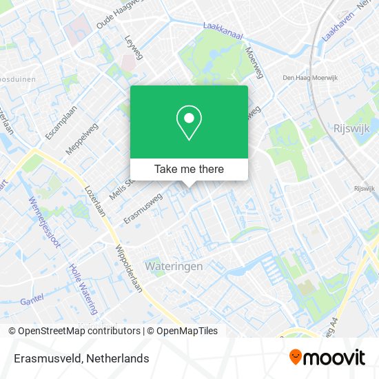 Erasmusveld map