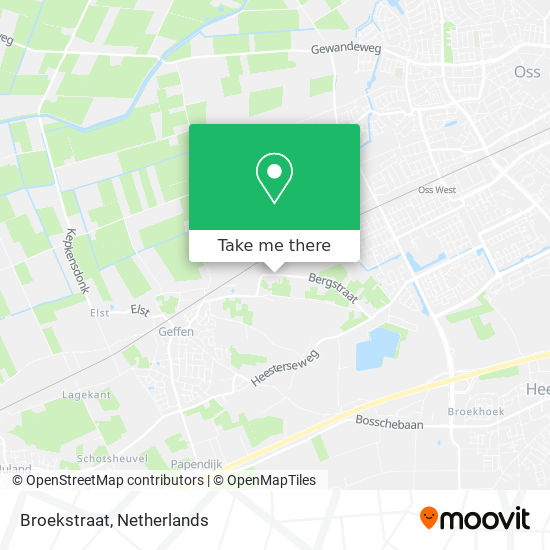 Broekstraat map