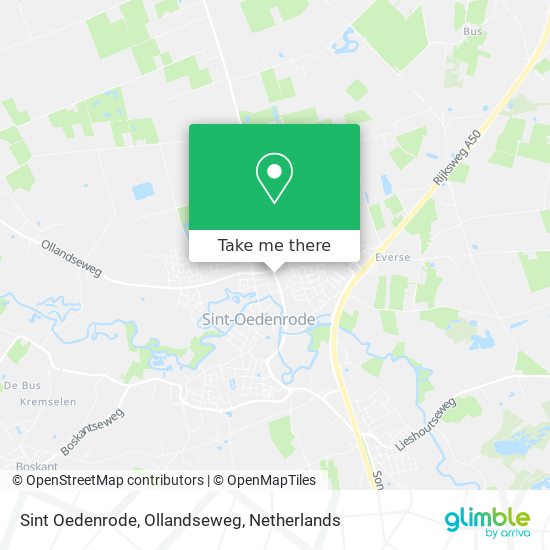 Sint Oedenrode, Ollandseweg map