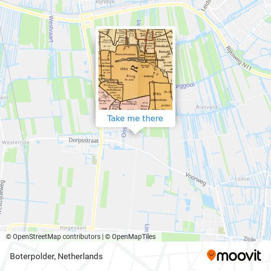 Boterpolder map