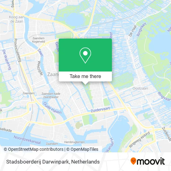 Stadsboerderij Darwinpark map
