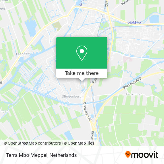 Terra Mbo Meppel Karte