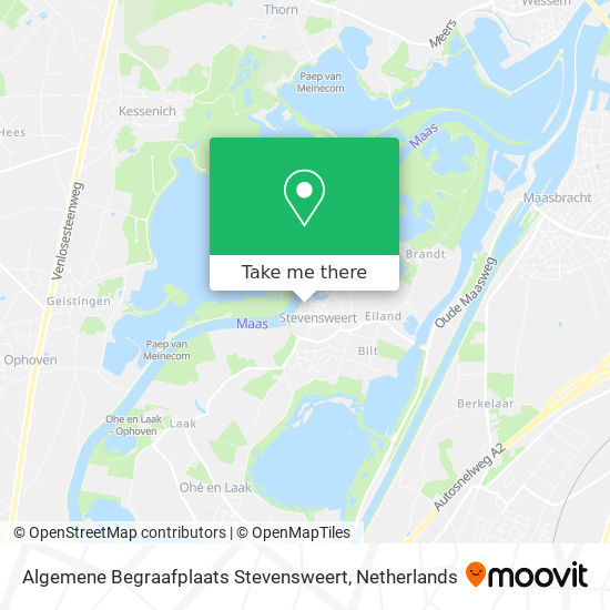 Algemene Begraafplaats Stevensweert map