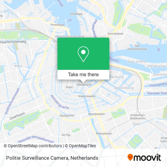 Politie Surveillance Camera map