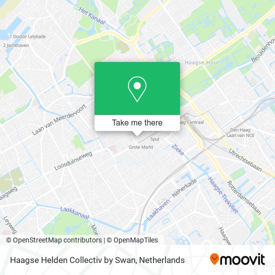 Haagse Helden Collectiv by Swan map