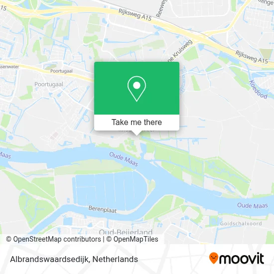 Albrandswaardsedijk map