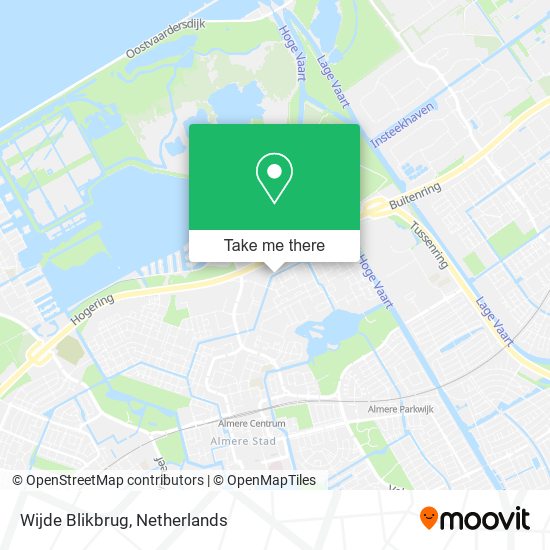 Wijde Blikbrug map