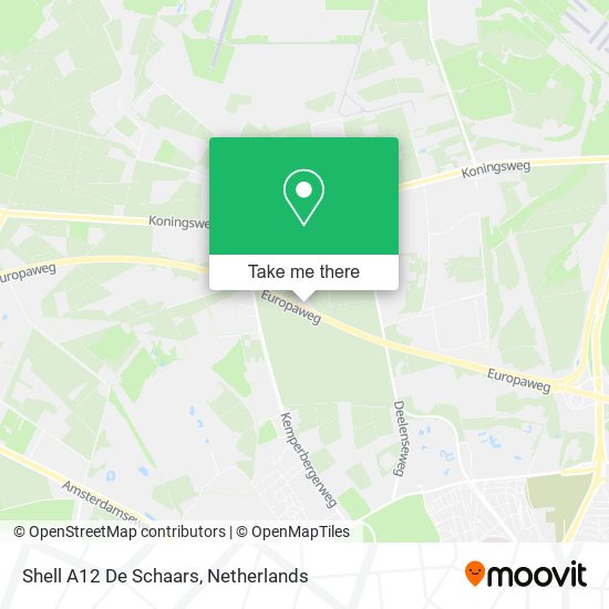 Shell A12 De Schaars map