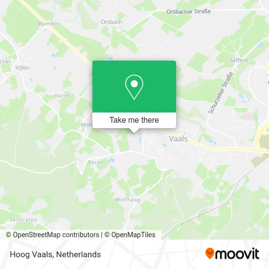 Hoog Vaals map