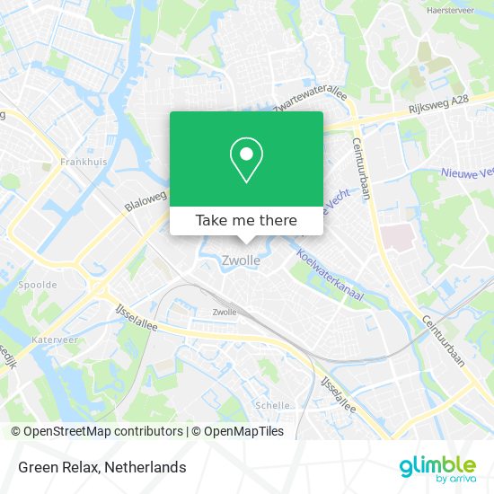 Green Relax map