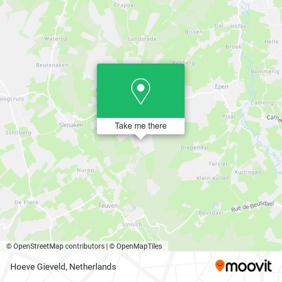 Hoeve Gieveld map