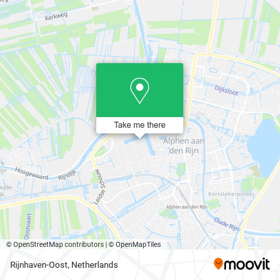 Rijnhaven-Oost map