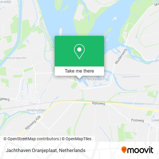 Jachthaven Oranjeplaat map