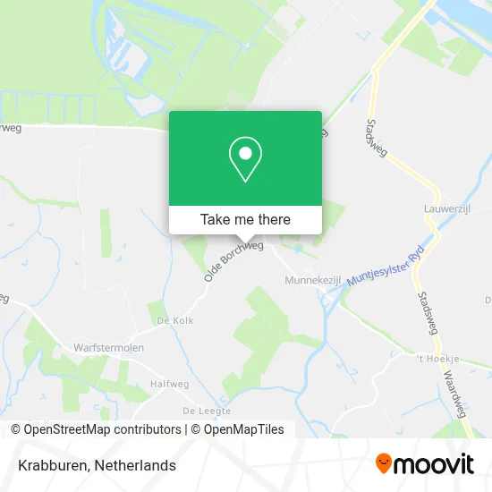 Krabburen map