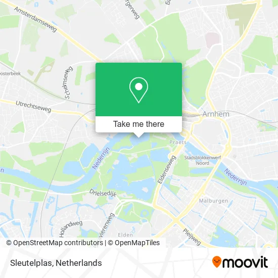 Sleutelplas map
