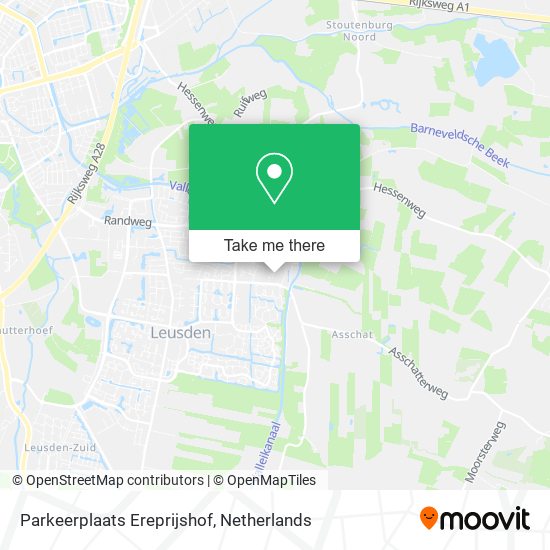 Parkeerplaats Ereprijshof map