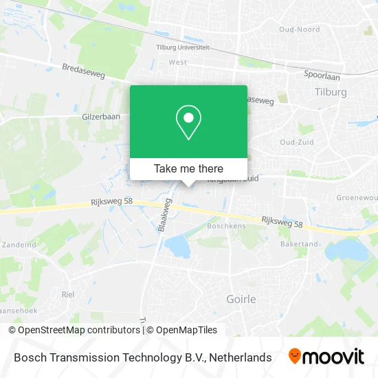 Bosch Transmission Technology B.V. map