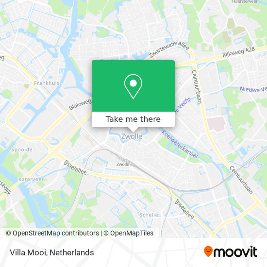 Villa Mooi map