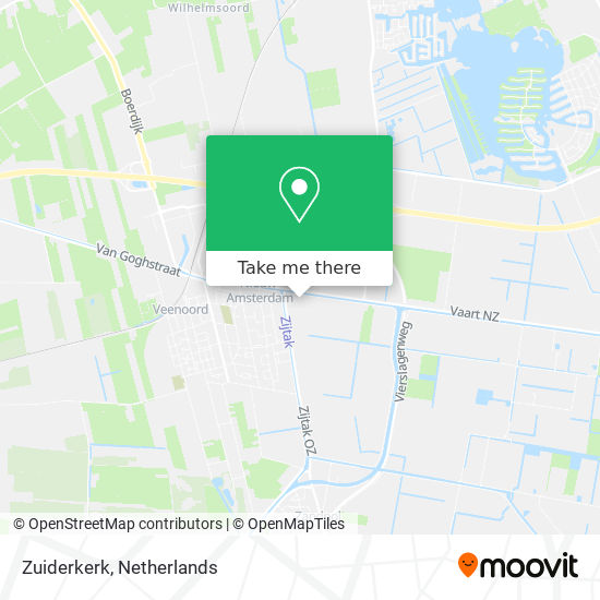 Zuiderkerk Karte