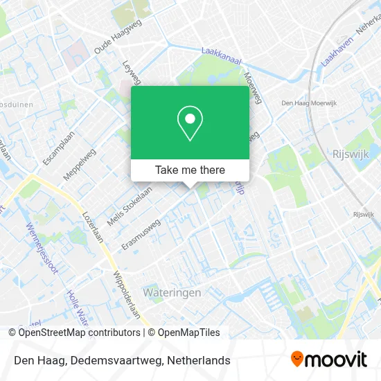 Den Haag, Dedemsvaartweg map